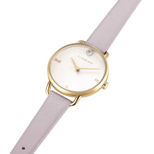 Load image into Gallery viewer, Pure Diamond Lilac Violet and Champagne Gold Watch | 30mm