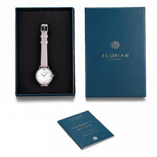 Load image into Gallery viewer, Pure Diamond Lilac Violet and Silver Watch | 30mm