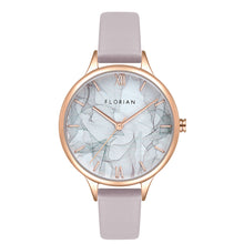 Load image into Gallery viewer, Happy Lady Smoke Dial Lilac Violet and Rose Gold Watch | 34mm