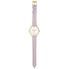 Load image into Gallery viewer, Pure Diamond Lilac Violet and Champagne Gold Watch | 36mm