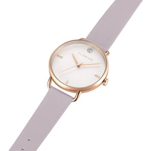 Load image into Gallery viewer, Pure Diamond Lilac Violet and Rose Gold Watch | 36mm
