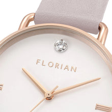 Load image into Gallery viewer, Pure Diamond Lilac Violet and Rose Gold Watch | 36mm