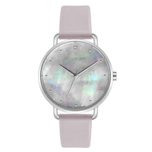 Load image into Gallery viewer, Candy Diamond Colorful MOP Dial Lilac Purple and Silver Watch | 36mm
