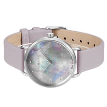 Load image into Gallery viewer, Candy Diamond Colorful MOP Dial Lilac Purple and Silver Watch | 36mm