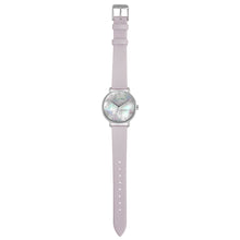 Load image into Gallery viewer, Candy Diamond Colorful MOP Dial Lilac Purple and Silver Watch | 36mm