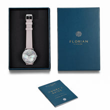 Load image into Gallery viewer, Candy Diamond Colorful MOP Dial Lilac Purple and Silver Watch | 36mm