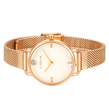 Load image into Gallery viewer, Pure Diamond Rose Gold Mesh Watch | 30mm