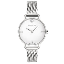 Load image into Gallery viewer, Pure Diamond Silver Mesh Watch | 30mm