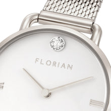 Load image into Gallery viewer, Pure Diamond Silver Mesh Watch | 30mm