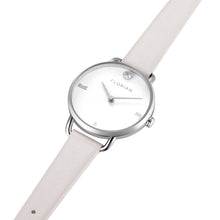 Load image into Gallery viewer, Pure Diamond Snow White and Silver Watch | 30mm