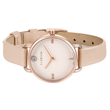 Load image into Gallery viewer, Pure Diamond Salmon Pink and Rose Gold Watch | 30mm