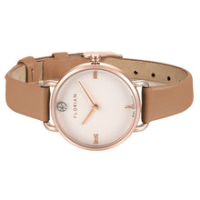 Load image into Gallery viewer, Pure Diamond Tenne Brown and Rose Gold Watch | 30mm