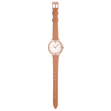 Load image into Gallery viewer, Pure Diamond Tenne Brown and Rose Gold Watch | 30mm