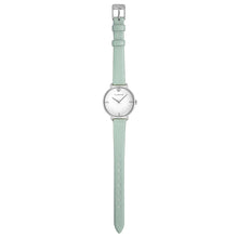 Load image into Gallery viewer, Pure Diamond Pistachio Green and Silver Watch | 30mm