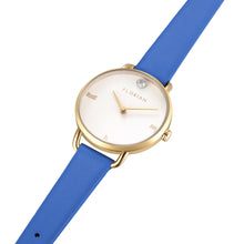 Load image into Gallery viewer, Pure Diamond Dodger Blue and Champagne Gold Watch | 30mm
