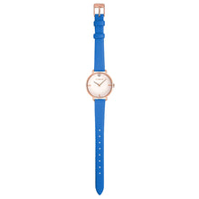 Load image into Gallery viewer, Pure Diamond Dodger Blue and Rose Gold Watch | 30mm