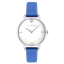 Load image into Gallery viewer, Pure Diamond Dodger Blue and Silver Watch | 30mm