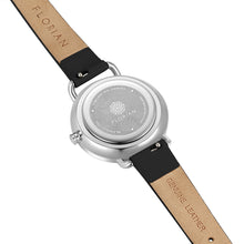 Load image into Gallery viewer, Pure Diamond Midnight Black and Silver Watch | 30mm