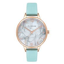 Load image into Gallery viewer, Happy Lady Smoke Dial Pistachio Green and Rose Gold Watch | 34mm