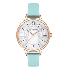 Load image into Gallery viewer, Happy Lady Papillon Dial Pistachio Green and Rose Gold Watch | 34mm
