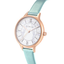 Load image into Gallery viewer, Happy Lady Papillon Dial Pistachio Green and Rose Gold Watch | 34mm