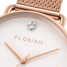 Load image into Gallery viewer, Pure Diamond Rosy Gold Mesh Watch | 36mm