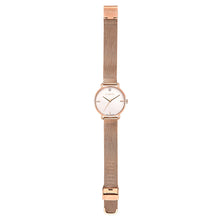 Load image into Gallery viewer, Pure Diamond Rosy Gold Mesh Watch | 36mm
