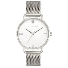 Load image into Gallery viewer, Pure Diamond Silver Mesh Watch | 36mm