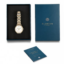 Load image into Gallery viewer, Pure Diamond Champagne Gold Bracelet Watch | 36mm