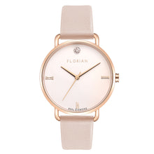 Load image into Gallery viewer, Pure Diamond Sea Coral and Rose Gold Watch | 36mm