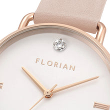 Load image into Gallery viewer, Pure Diamond Sea Coral and Rose Gold Watch | 36mm