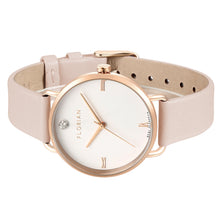 Load image into Gallery viewer, Pure Diamond Sea Coral and Rose Gold Watch | 36mm