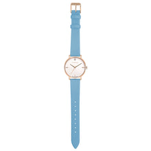 Load image into Gallery viewer, Pure Diamond Angel Blue and Rose Gold Watch | 36mm