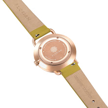Load image into Gallery viewer, Pure Diamond Mustard Beige and Rose Gold Watch | 36mm