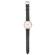 Load image into Gallery viewer, Pure Diamond Charcoal Grey and Rose Gold Watch | 36mm