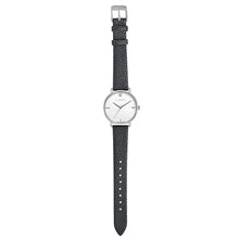 Load image into Gallery viewer, Pure Diamond Charcoal Grey and Silver Watch | 36mm