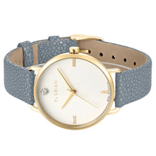 Load image into Gallery viewer, Pure Diamond Koala Grey and Champagne Gold Watch | 36mm