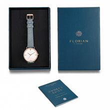 Load image into Gallery viewer, Pure Diamond Koala Grey and Rose Gold Watch | 36mm