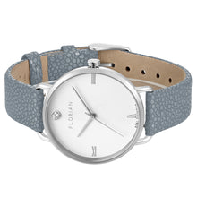 Load image into Gallery viewer, Pure Diamond Koala Grey and Silver Watch | 36mm