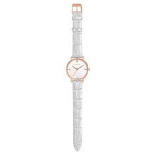 Load image into Gallery viewer, Pure Diamond Pearl White and Rose Gold Watch | 36mm