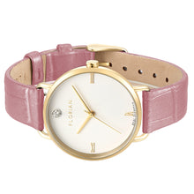 Load image into Gallery viewer, Pure Diamond Punchy Pink and Champagne Gold Watch | 36mm