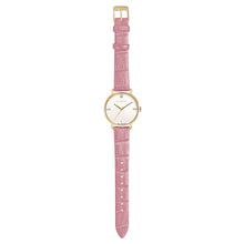 Load image into Gallery viewer, Pure Diamond Punchy Pink and Champagne Gold Watch | 36mm