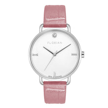 Load image into Gallery viewer, Pure Diamond Punchy Pink and Silver Watch | 36mm