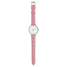 Load image into Gallery viewer, Pure Diamond Punchy Pink and Silver Watch | 36mm