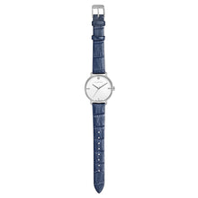 Load image into Gallery viewer, Pure Diamond Berry Blue and Silver Watch | 36mm