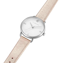 Load image into Gallery viewer, Pure Diamond Shinny Pinky and Silver Watch | 36mm