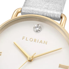 Load image into Gallery viewer, Pure Diamond Diamond White and Champagne Gold Watch | 36mm