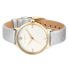 Load image into Gallery viewer, Pure Diamond Diamond White and Champagne Gold Watch | 36mm