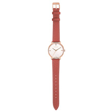Load image into Gallery viewer, Pure Diamond Peachy Coral and Rose Gold Watch | 36mm