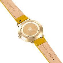 Load image into Gallery viewer, Pure Diamond Lemon Ambre and Champagne Gold Watch | 36mm